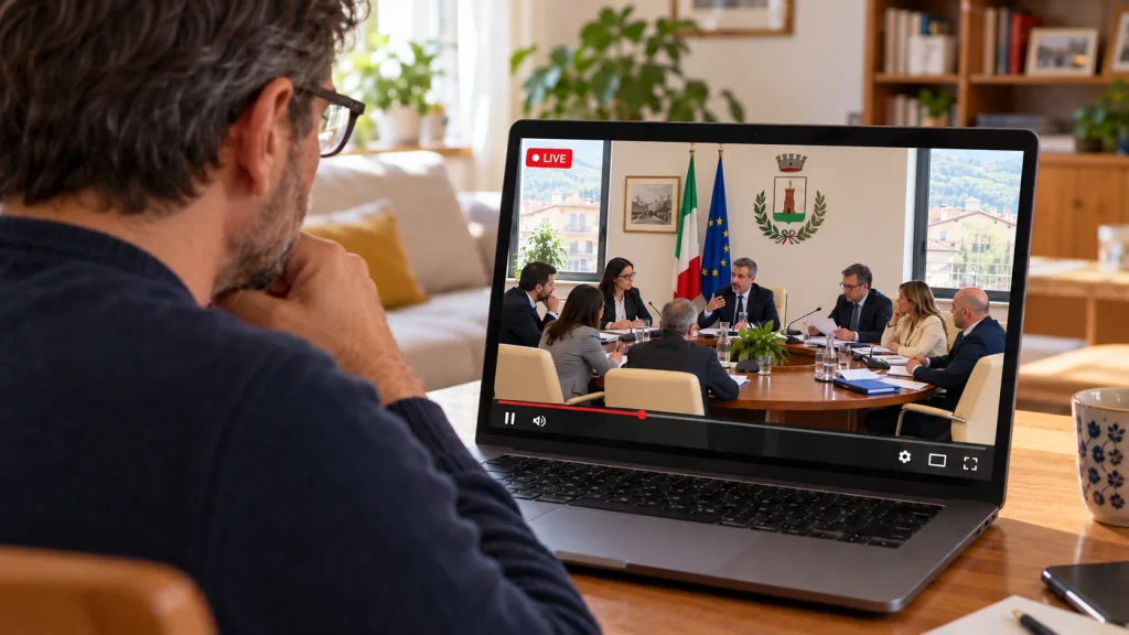 Streaming Consigli Comunali